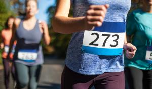 Dossard d'une course