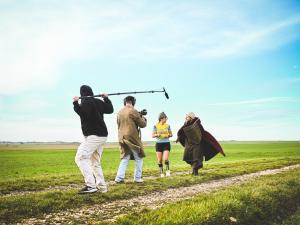 Tournage du spot TV sur le Marathon Médiéval
