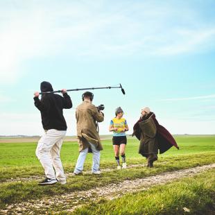 Tournage du spot TV sur le Marathon Médiéval